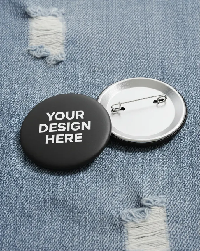 Pin Round Badge